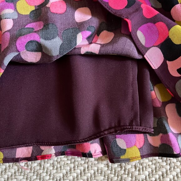 Boden plum confetti dress 6 - Picture 4 of 10